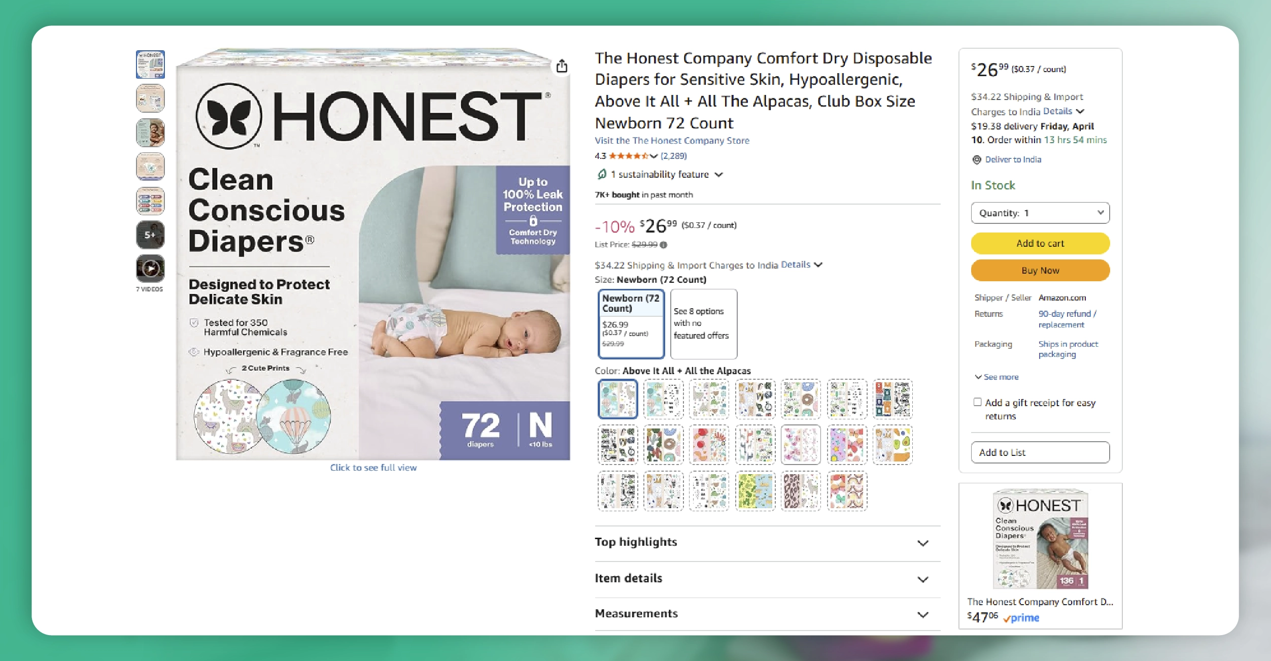 Operational Benefits Of Baby Product Price Intelligence Mesa De Trabajo 1