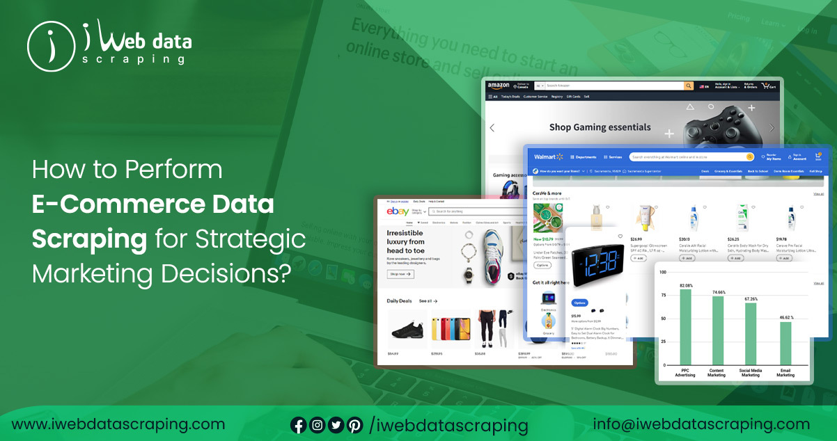 How to Perform E-Commerce Data Scraping for Strategic Marketing Decisions?