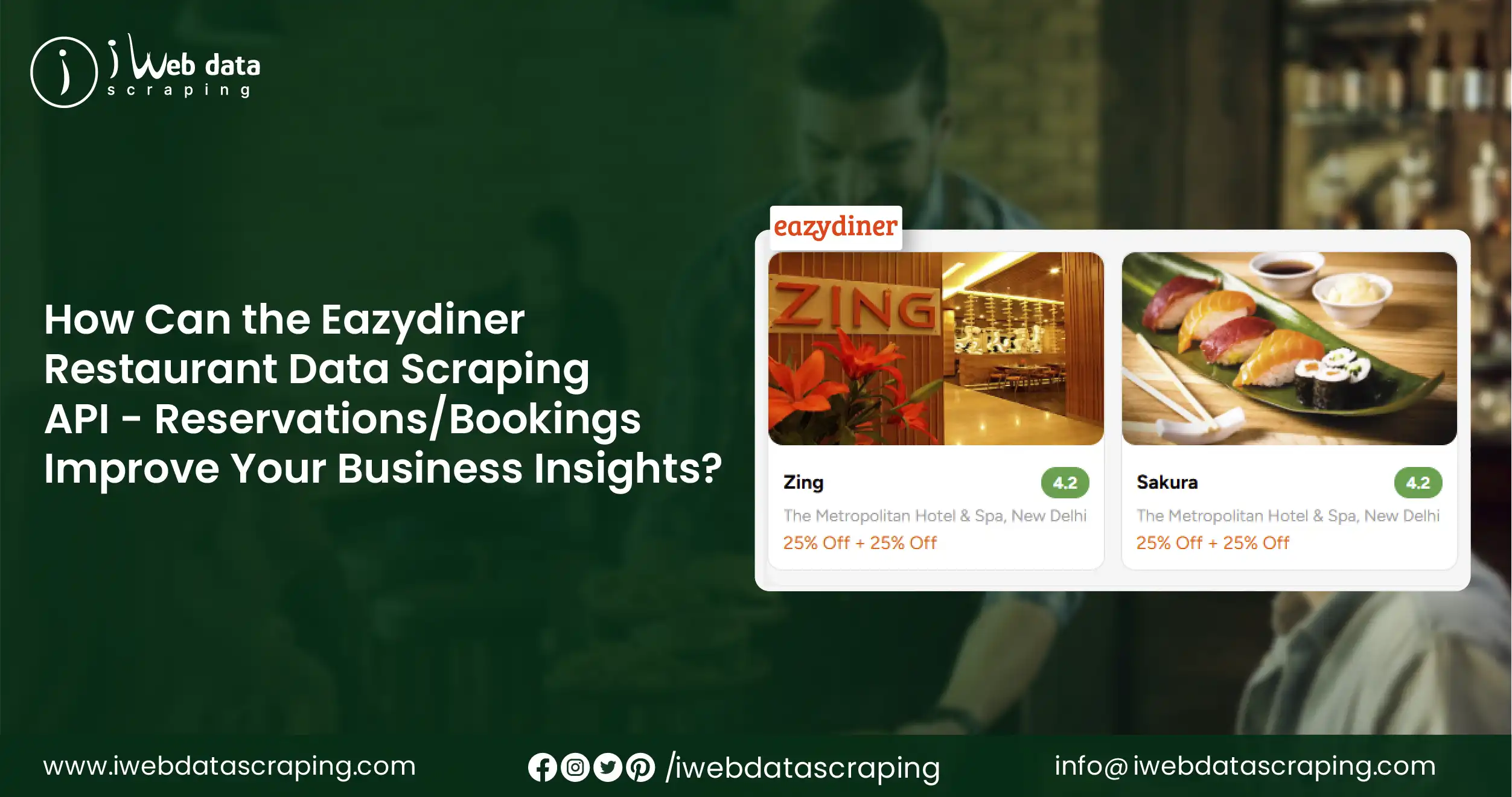 Eazydiner Restaurant Data Scraping API   ReservationsBookings