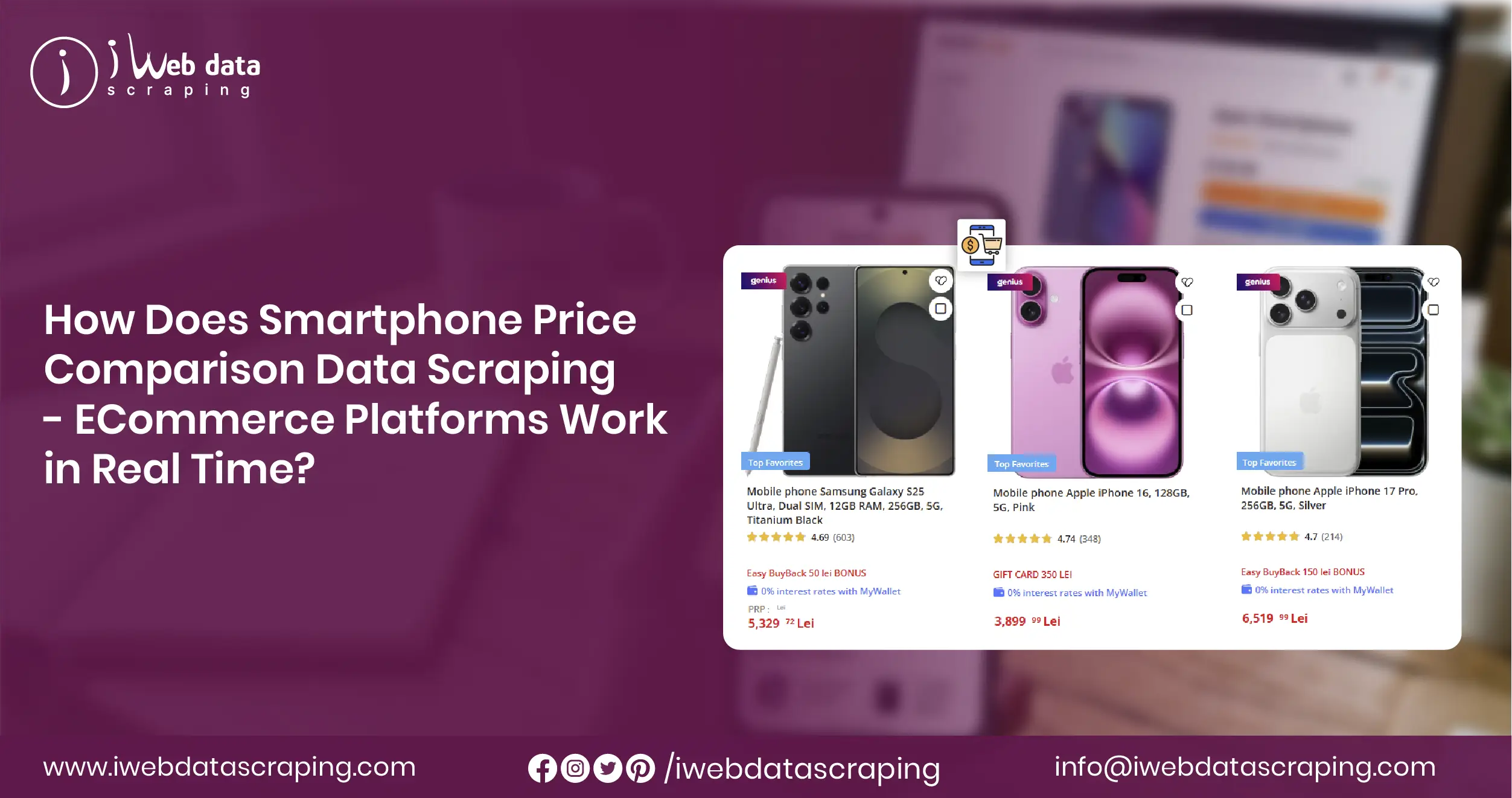Smartphone Price Comparison Data Scraping ECommerce Platforms