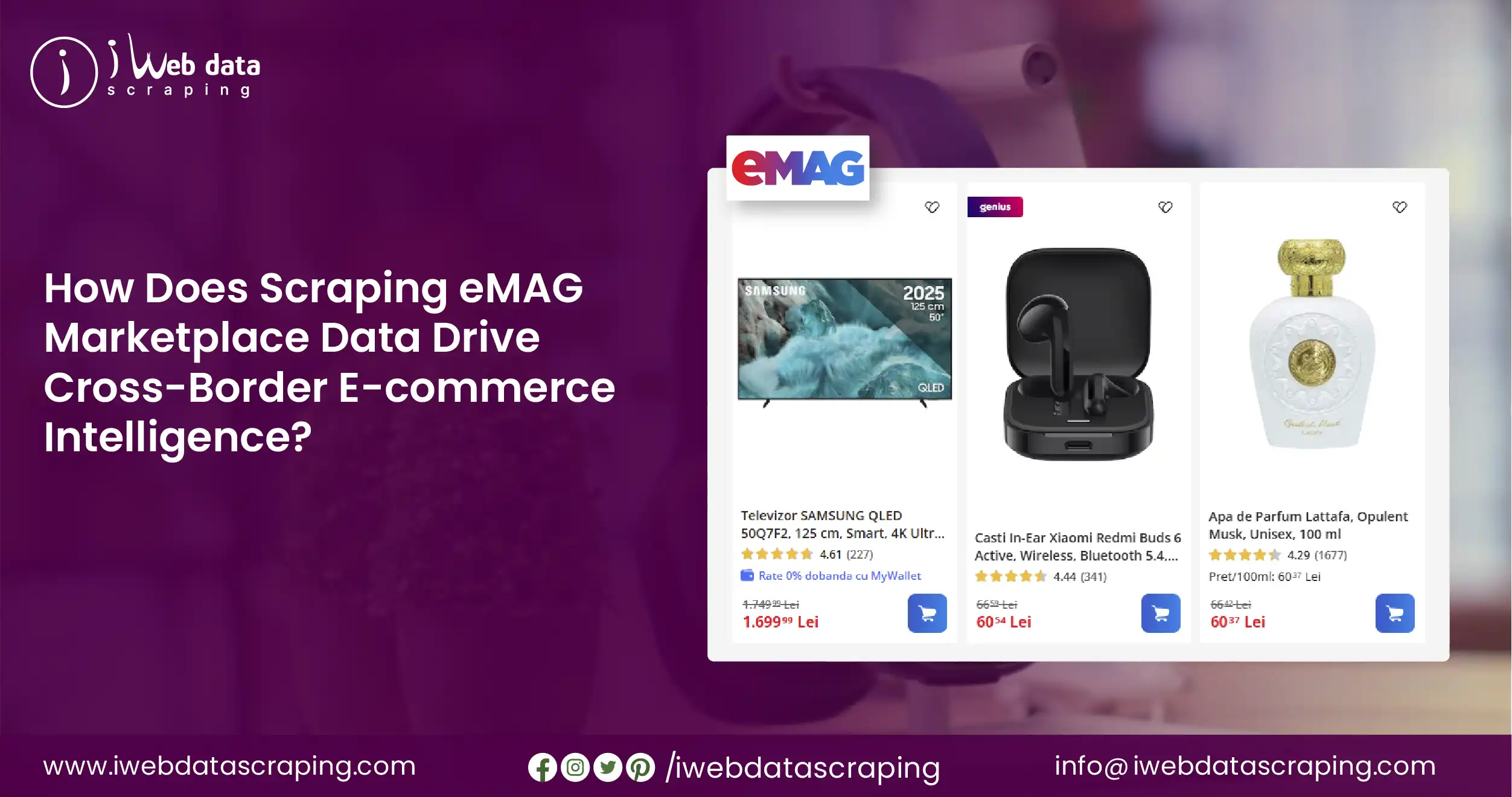 Scraping EMAG Marketplace Data For Cross Border