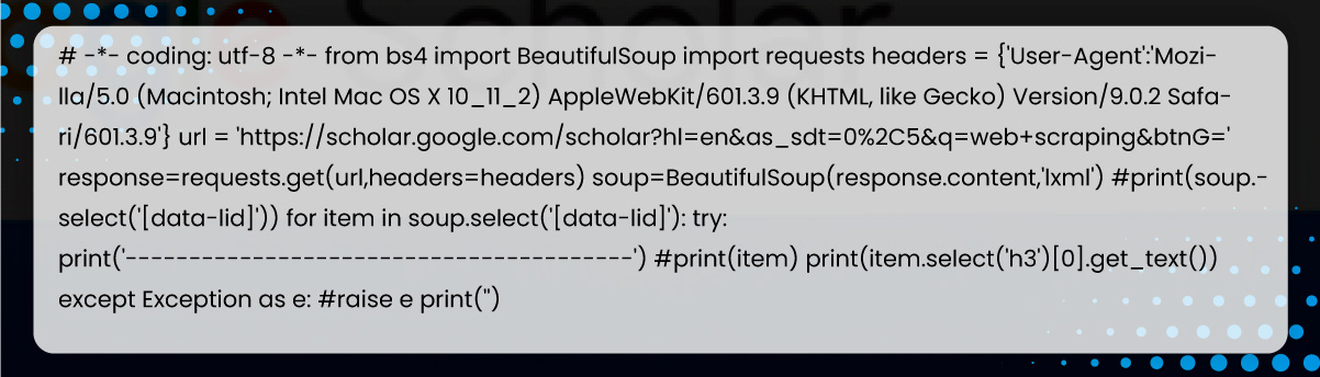 How to Scrape Google Scholar Data Using Python? - TheOmniBuzz