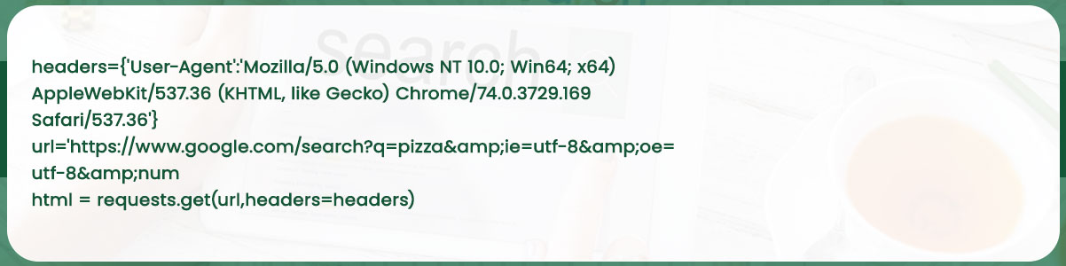 How to scrape google search results using Python?