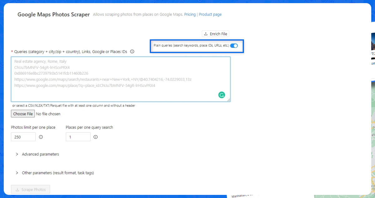 How to Use Google Maps Data Scraper - It Is Possible To Scrape Directly With Place Links 