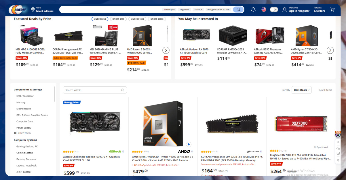 Why Scrape Newegg Product Listing Data Why Scrape Newegg Product Listing Data