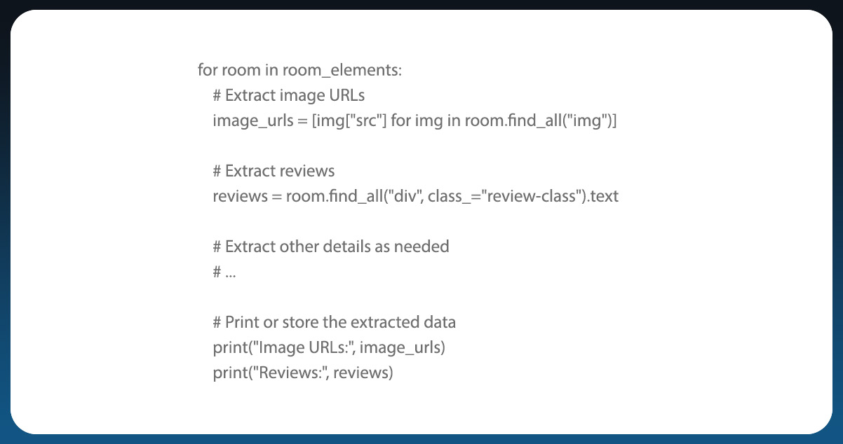 Iterate-Through-Room-Elements