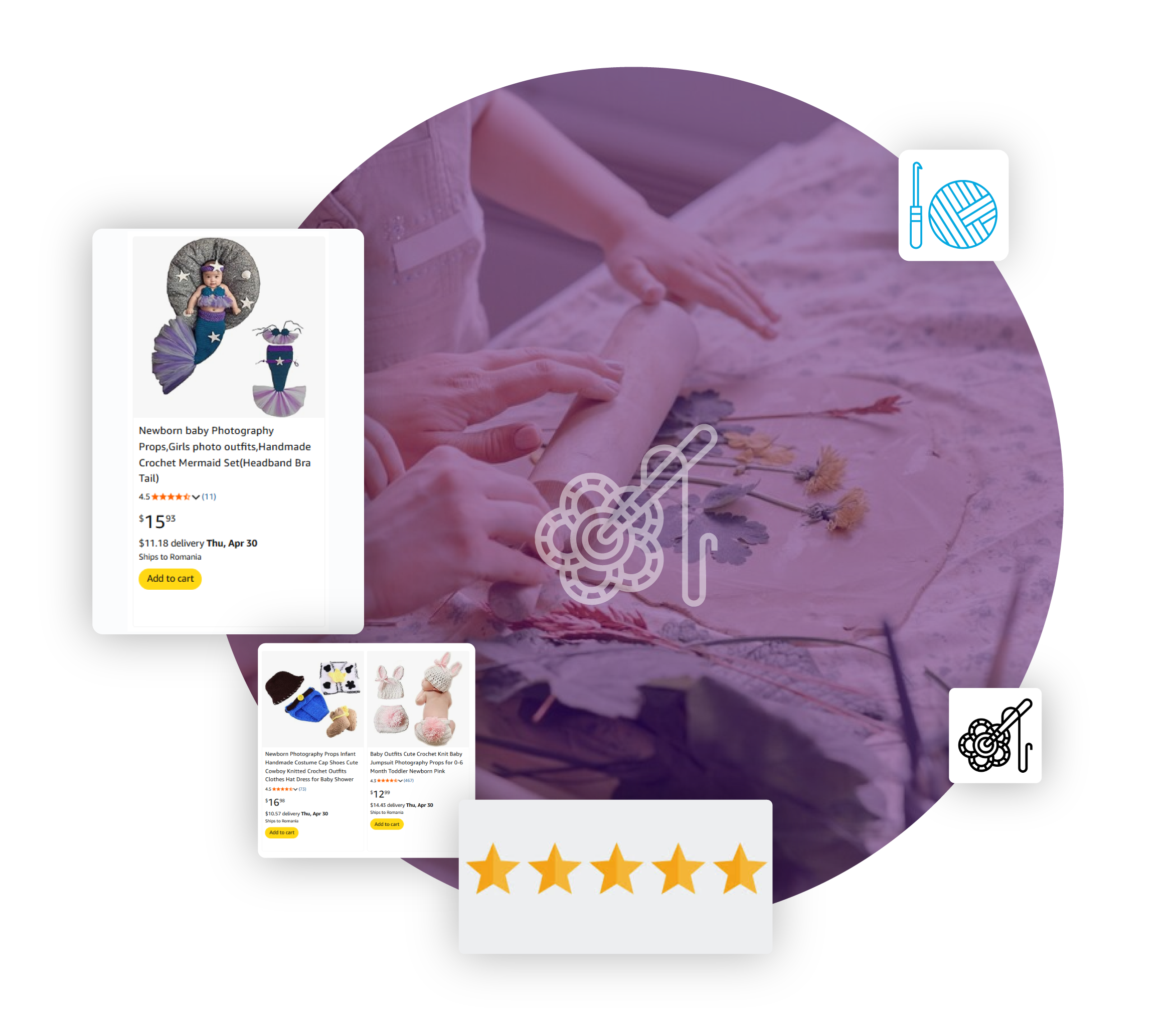 Extracting Handmade Crochet Baby Dresses Data for Advanced Ecommerce Insights