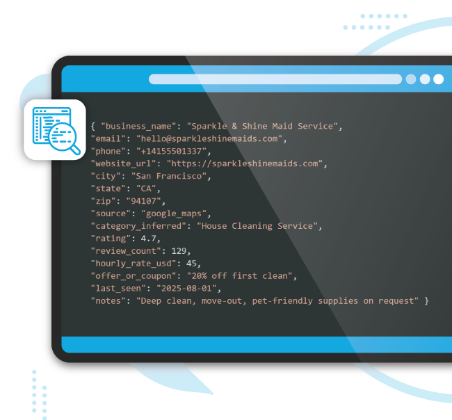 JSON-template