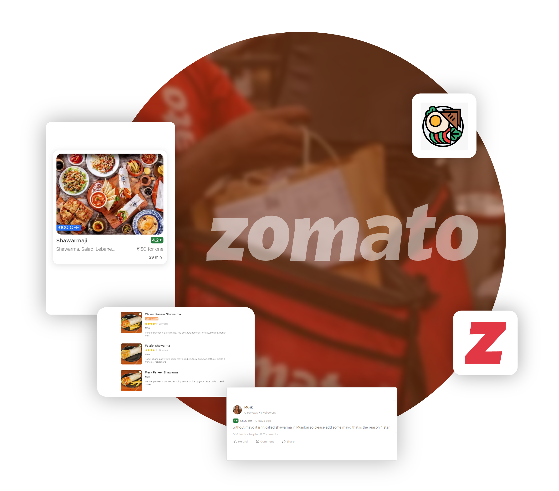 Zomato Food Delivery App Datasets - Web Scraping Zomato Food Data
